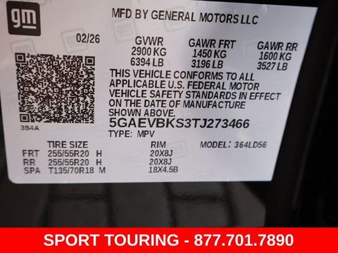 New 2026 Buick Enclave Sport Touring w/ Power Package AWD/4WD image 30
