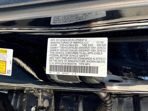 New 2026 Honda Pilot Sport image 20