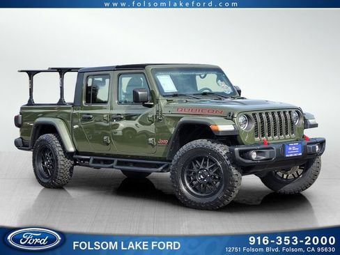 Used 2023 Jeep Gladiator Rubicon w/ LED Lighting Group image 1