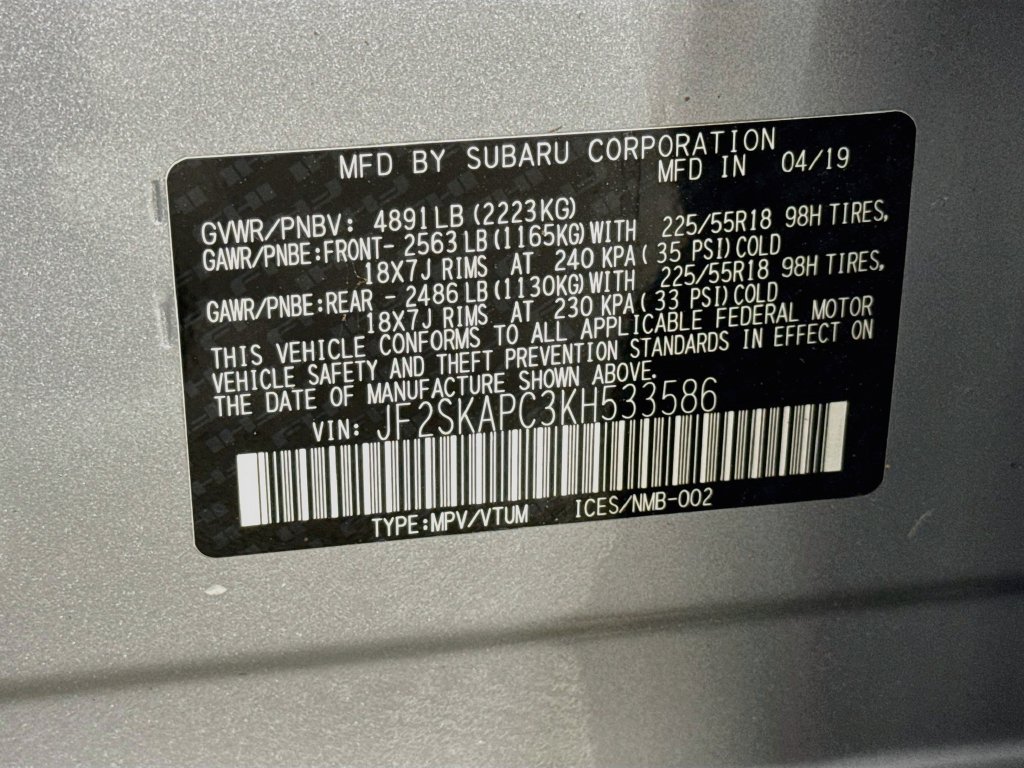 Used 2019 Subaru Forester Sport w/ Popular Package #2 AWD/4WD image 33