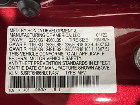 Used 2022 Honda CR-V EX-L image 19