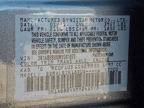 Certified 2021 Nissan Sentra S image 25