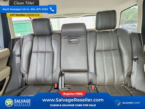 Used 2014 Land Rover Range Rover Long Wheelbase Supercharged AWD/4WD image 13