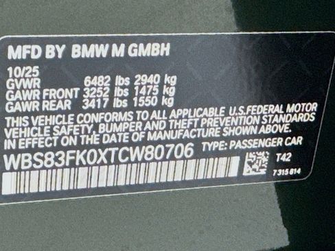 Used 2026 BMW M5 w/ Carbon Package image 24