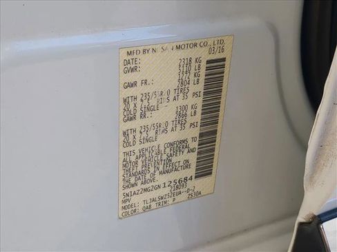 Used 2016 Nissan Murano Platinum w/ Platinum Technology Package image 25