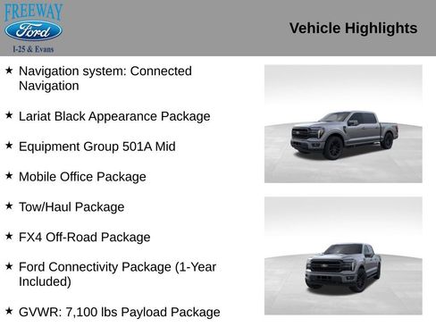 New 2026 Ford F150 Lariat w/ Equipment Group 501A Mid image 2