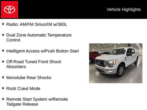 Used 2021 Ford F150 XLT w/ Equipment Group 302A High AWD/4WD image 25