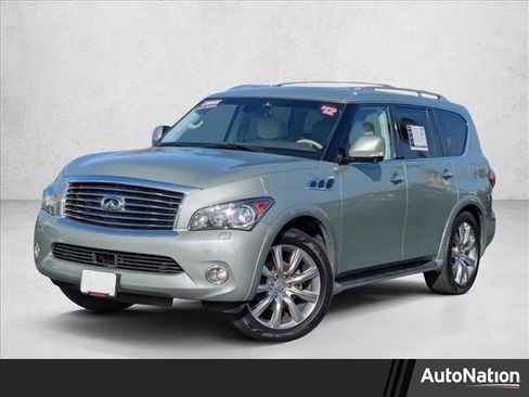 Used 2012 INFINITI QX56 4WD w/ Deluxe Touring Pkg image 1