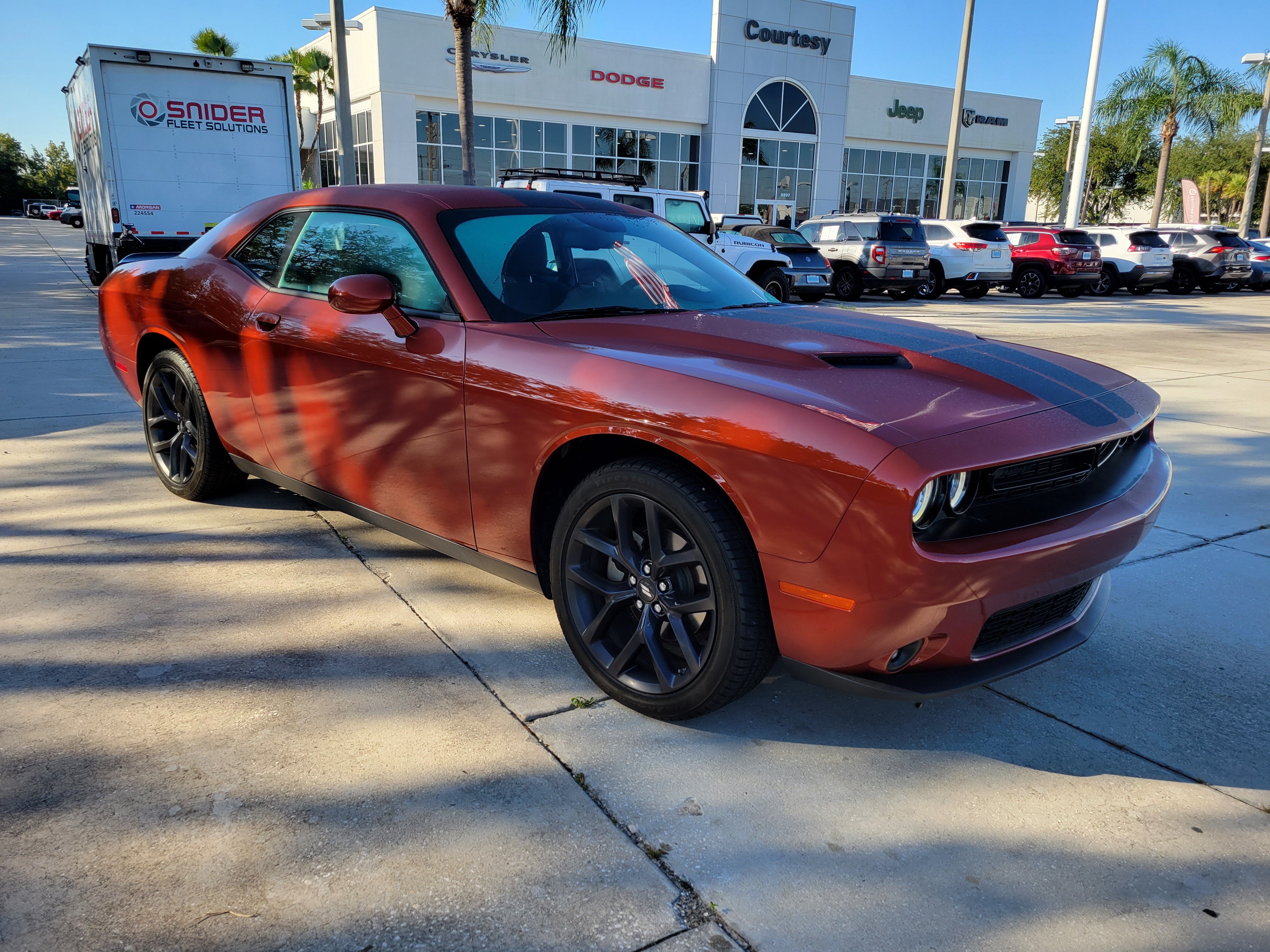 Used 2023 Dodge Challenger SXT w/ Blacktop Package RWD image 4