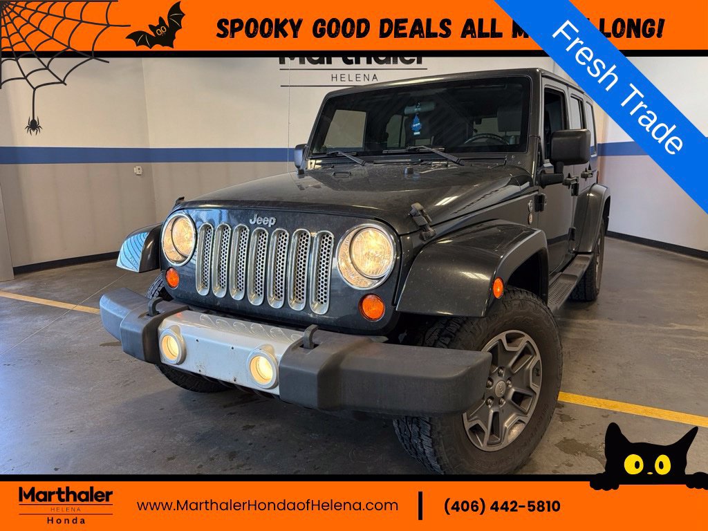 Used 2010 Jeep Wrangler Unlimited Sahara AWD/4WD image 1