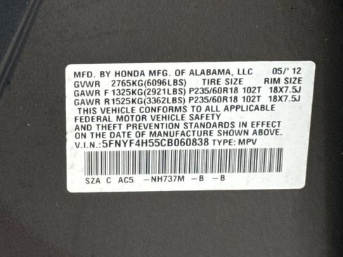 Used 2012 Honda Pilot EX-L image 30