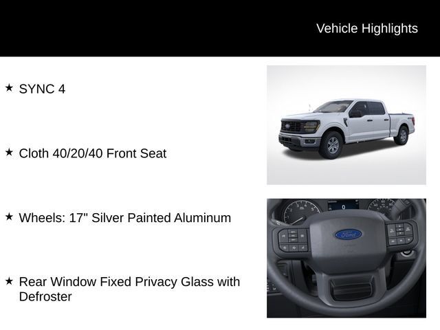 New 2026 Ford F150 XL w/ Equipment Group 103A High AWD/4WD image 14