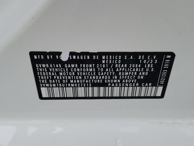 Certified 2024 Volkswagen Jetta SEL FWD image 31