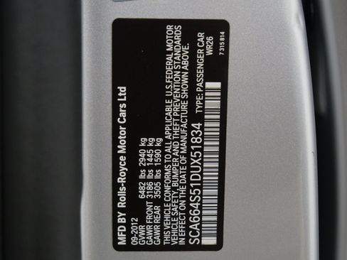 Used 2013 Rolls-Royce Ghost RWD image 19
