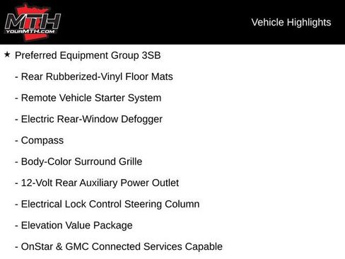 Used 2021 GMC Sierra 1500 Elevation w/ LPO, Elevation Black Package AWD/4WD image 10