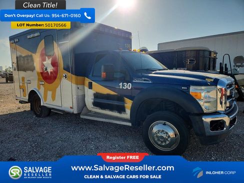 Used 2016 Ford F450 XLT w/ Ambulance Prep Package RWD image 5