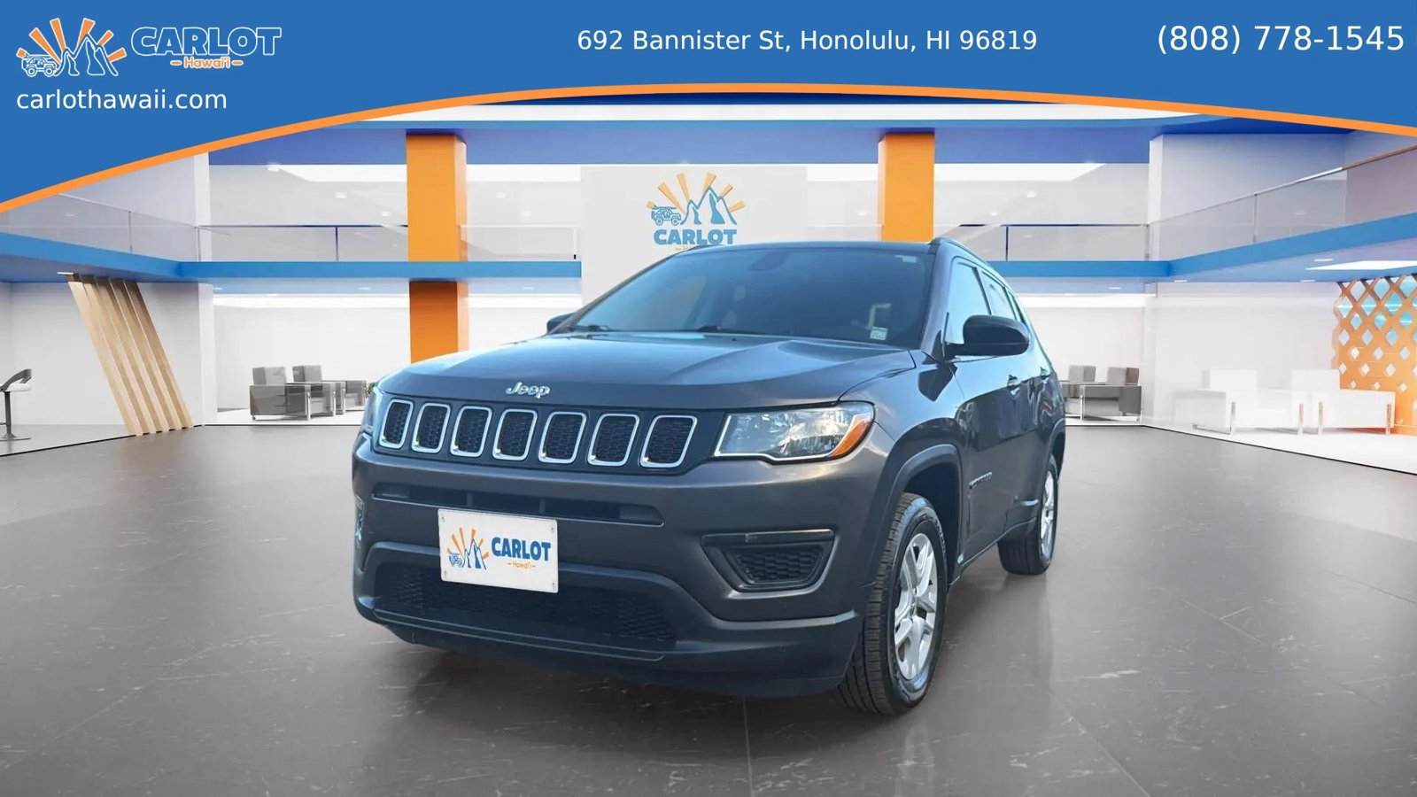 Used 2018 Jeep Compass Sport w/ Tech Group FWD image 8