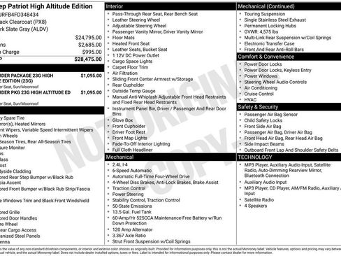 Used 2015 Jeep Patriot High Altitude AWD/4WD image 5