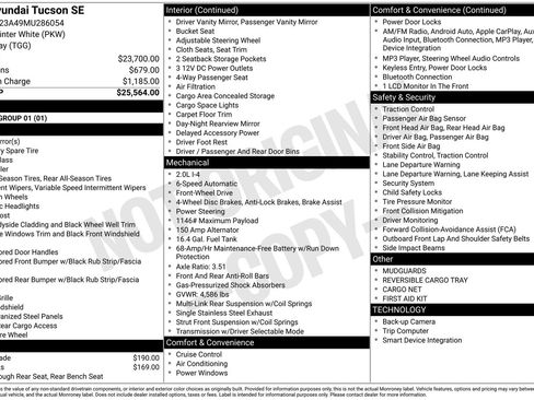 Used 2021 Hyundai Tucson SE image 6
