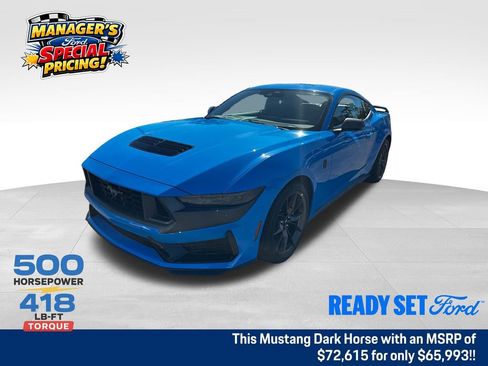 New 2025 Ford Mustang Dark Horse image 1