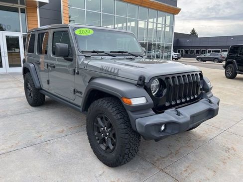 Used 2020 Jeep Wrangler Unlimited Sport image 1