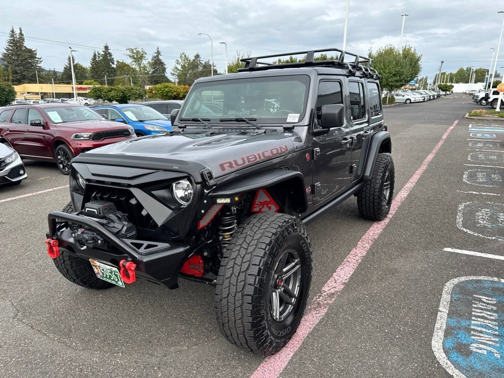Used 2022 Jeep Wrangler Unlimited Rubicon AWD/4WD image 3