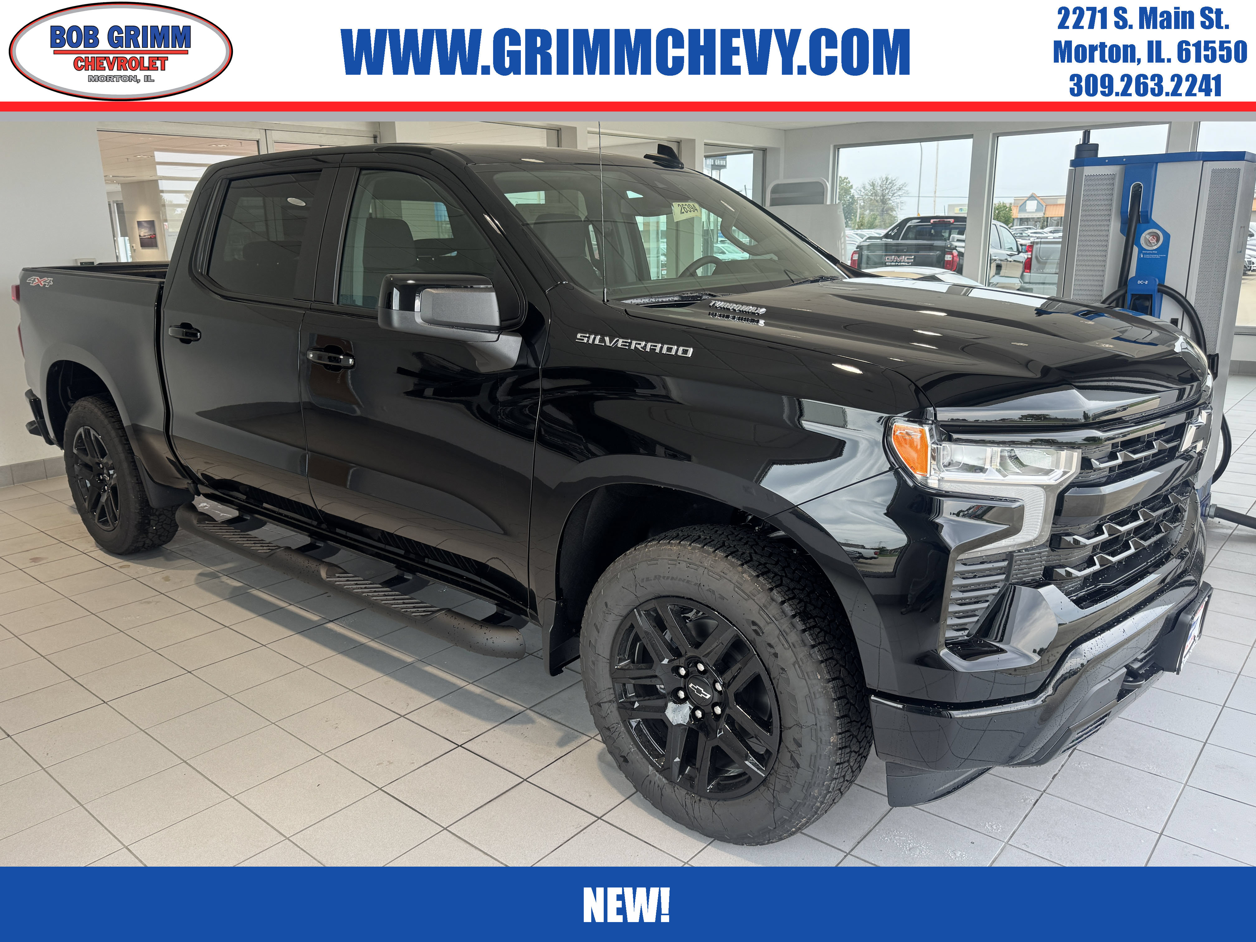 New 2026 Chevrolet Silverado 1500 RST w/ RST Select Package AWD/4WD image 1