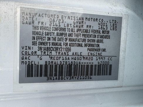 Used 2024 Nissan Sentra SV FWD image 24