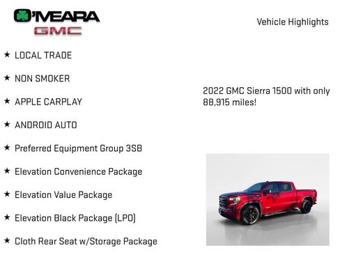 Used 2022 GMC Sierra 1500 Elevation AWD/4WD image 8