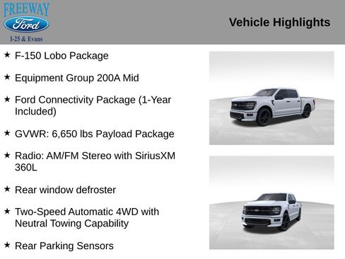 New 2026 Ford F150 STX w/ F-150 LOBO Package image 2