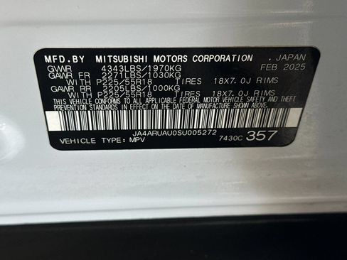 Used 2025 Mitsubishi Outlander Sport ES AWD/4WD image 25