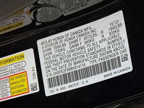 Used 2024 Honda Civic Sport image 12