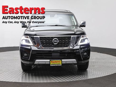 Used 2017 Nissan Armada Platinum w/ Captain Seat Package AWD/4WD image 2