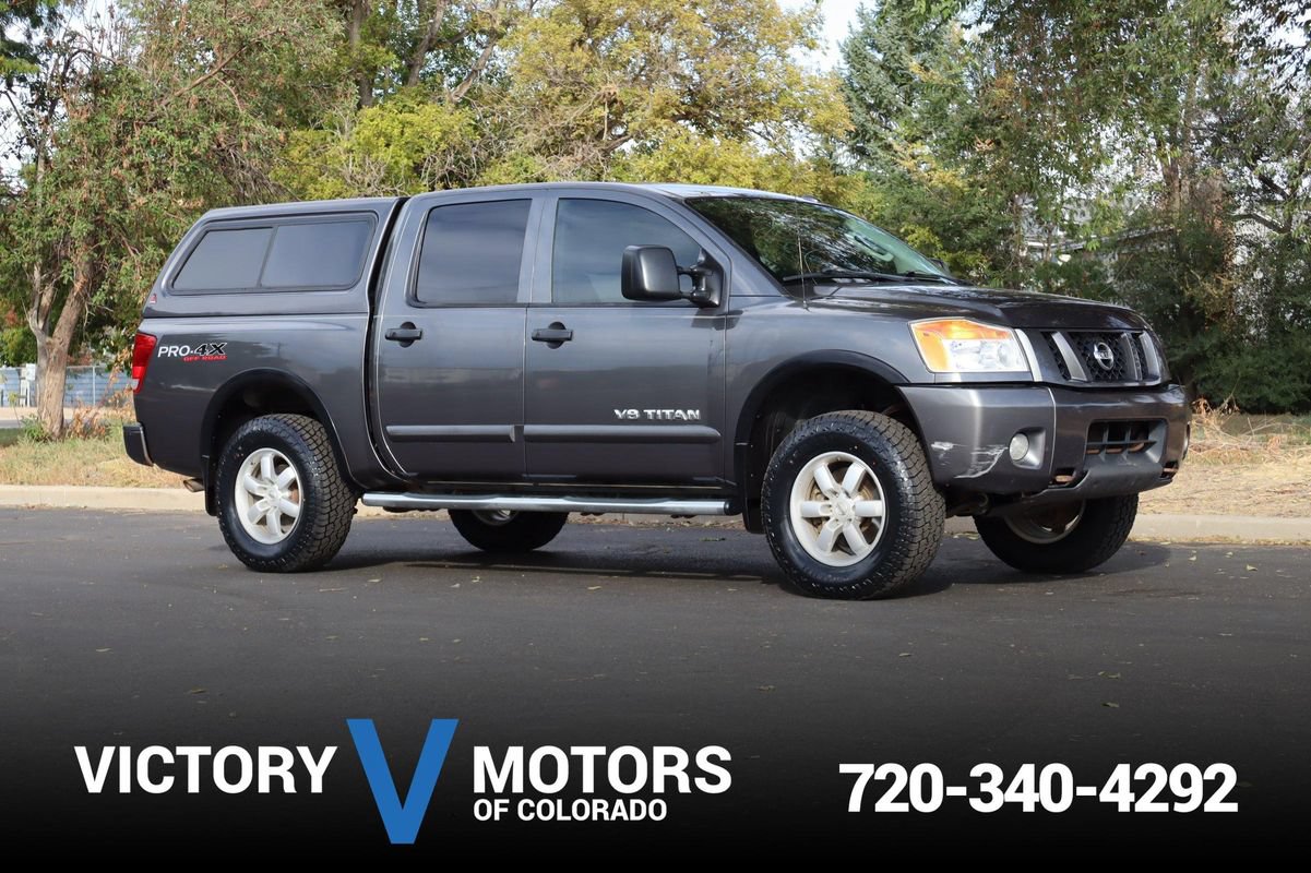 Used 2011 Nissan Titan PRO-4X w/ Pro-4x Premium Utility Pkg AWD/4WD image 1