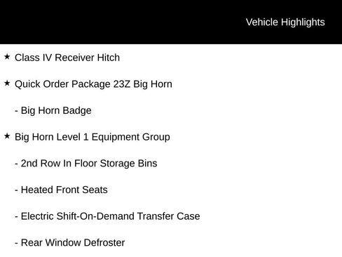 Used 2023 RAM 1500 Big Horn AWD/4WD image 8