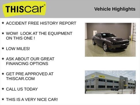 Used 2016 Dodge Challenger SXT w/ Sound Group RWD image 10
