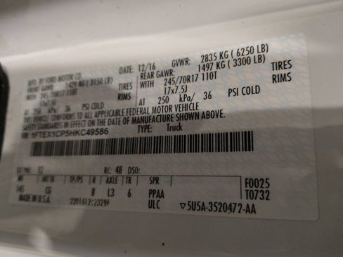 Used 2017 Ford F150 XL w/ XL Power Equipment Group image 33