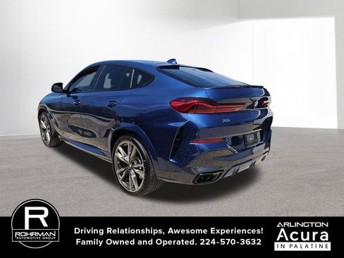 Used 2023 BMW X6 M50i w/ Executive Package AWD/4WD image 2