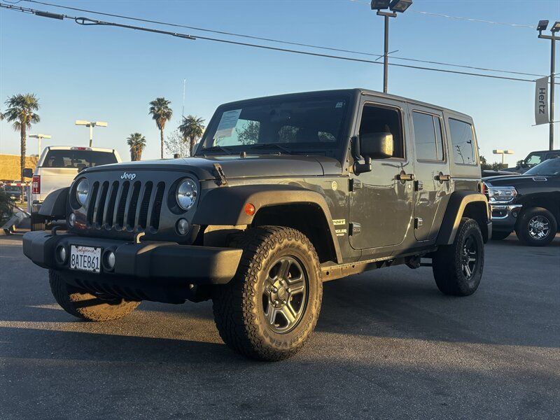 Used 2017 Jeep Wrangler Unlimited Sport w/ Connectivity Group AWD/4WD image 2