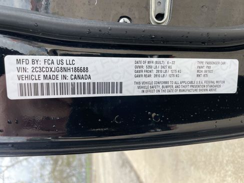 Certified 2022 Dodge Charger SXT image 11