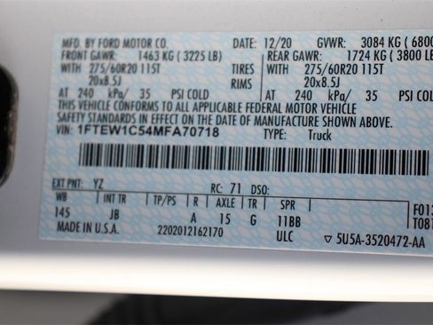 Used 2021 Ford F150 XL w/ STX Appearance Package image 31