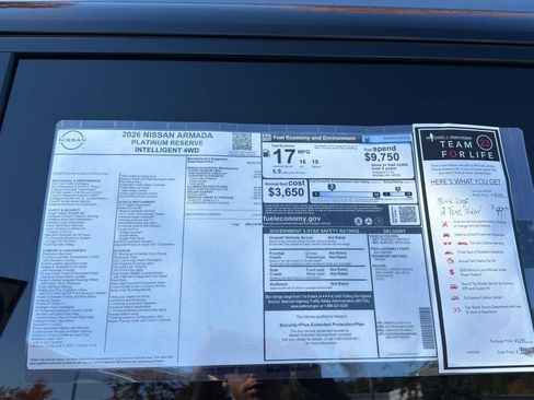 New 2026 Nissan Armada Platinum Reserve image 12