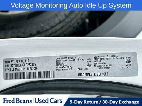 Used 2020 RAM 4500 Tradesman w/ Chrome Appearance Group image 30