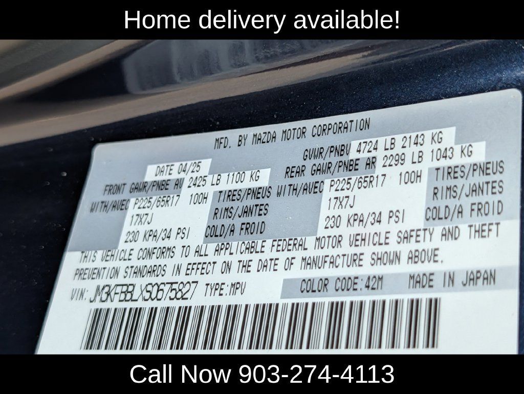 Used 2025 MAZDA CX-5 AWD 2.5 S w/ Select Package image 35
