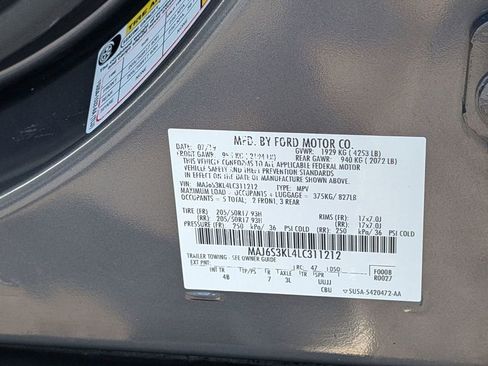 Used 2020 Ford EcoSport Titanium image 52