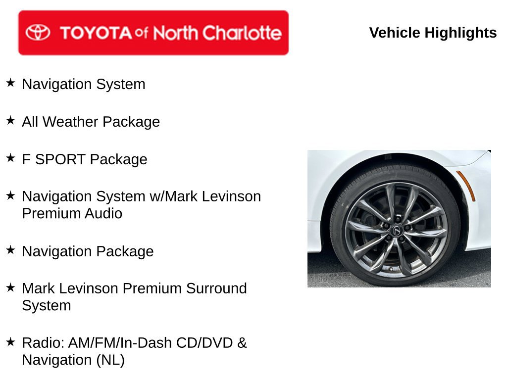 Used 2019 Lexus RC 350 F Sport AWD/4WD image 5