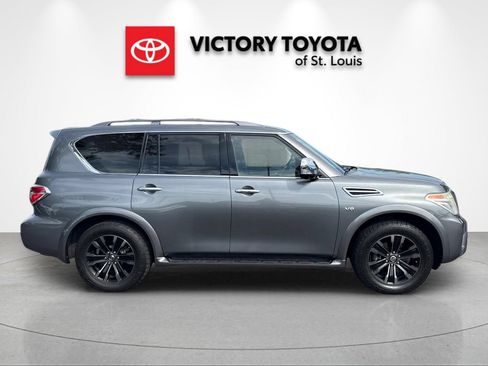 Used 2017 Nissan Armada Platinum w/ Captain Seat Package AWD/4WD image 2