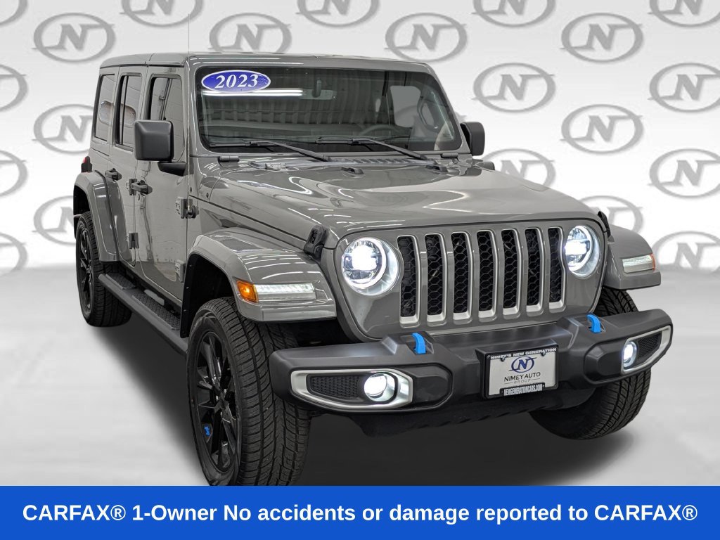Used 2023 Jeep Wrangler Unlimited Sahara w/ Cold Weather Group AWD/4WD image 34
