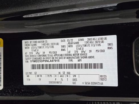 Used 2022 Ford Bronco Badlands AWD/4WD image 29
