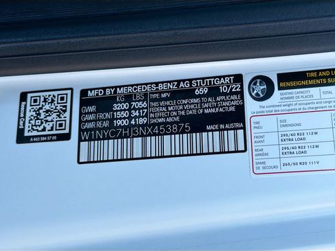 Used 2022 Mercedes-Benz G 63 AMG 4MATIC image 44